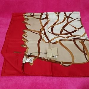 Burberry silk scarf - NWT